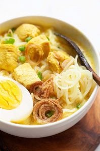 Soto Ayam - Malaysian-Indonesian Chicken Soup - Rasa Malaysia