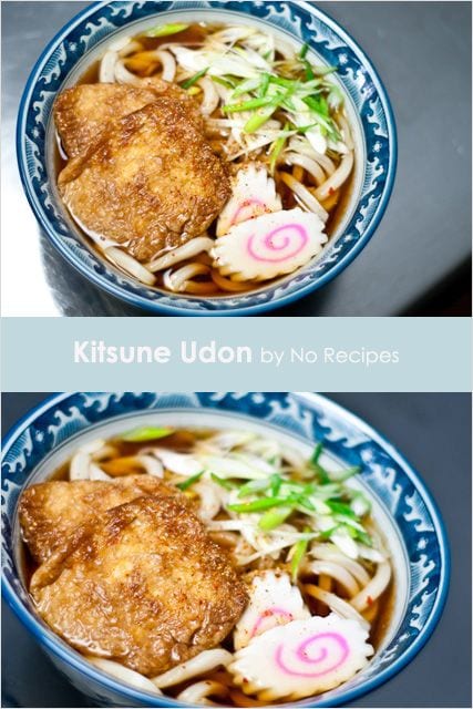 Japanese udon and udon recipe plus how to make kitsune udon and dashi. Learn how to make Japanese udon with this step-by-step udon recipe. With pictures. | rasamalaysia.com