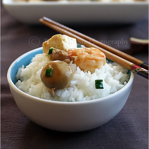Home-style Tofu (Tofu with Mushrooms)