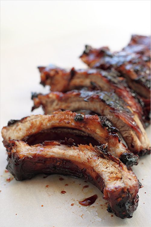 A perfect balance of saltiness plus a touch of Chinese 5-spice powder, char siu sauce marries well with chinese bbq baby back ribs | rasamalaysia.com
