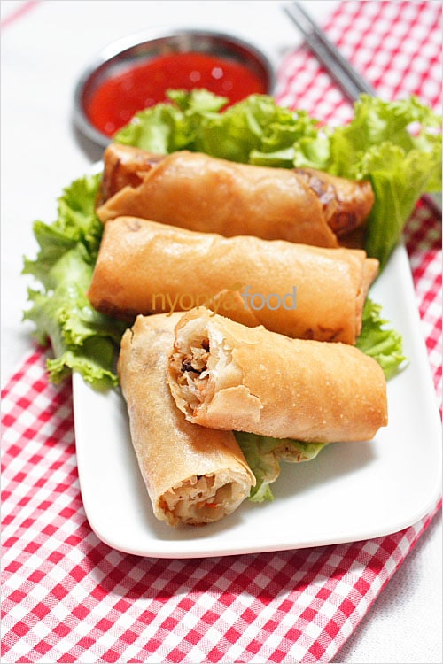 Spring Rolls (Extra Crispy and Best Recipe!) - Rasa Malaysia