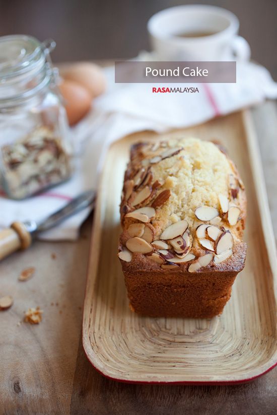 Classic pound cake recipe that yields buttery, velvety, moist, and deliciously dense pound cake. A pound cake recipe that is easy and fun to make. | rasamalaysia.com