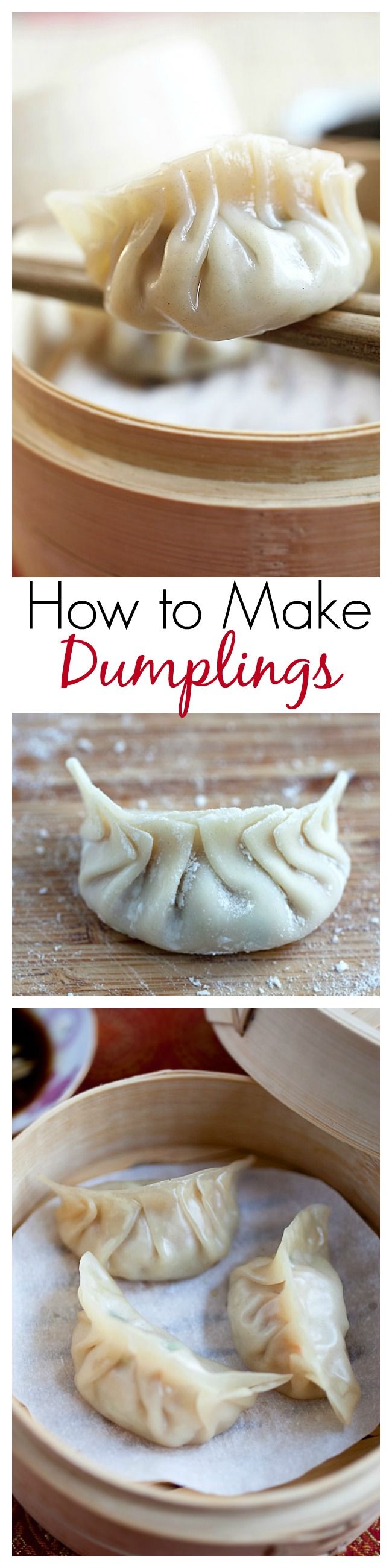 How to make dumplings - learn the easy steps to make healthy and delicious dumplings | rasamalaysia.com