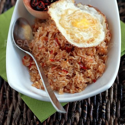 Nasi Goreng Indonesian Fried Rice Rasa Malaysia