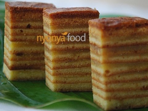 Indonesian Layer Cake (Kek Lapis)