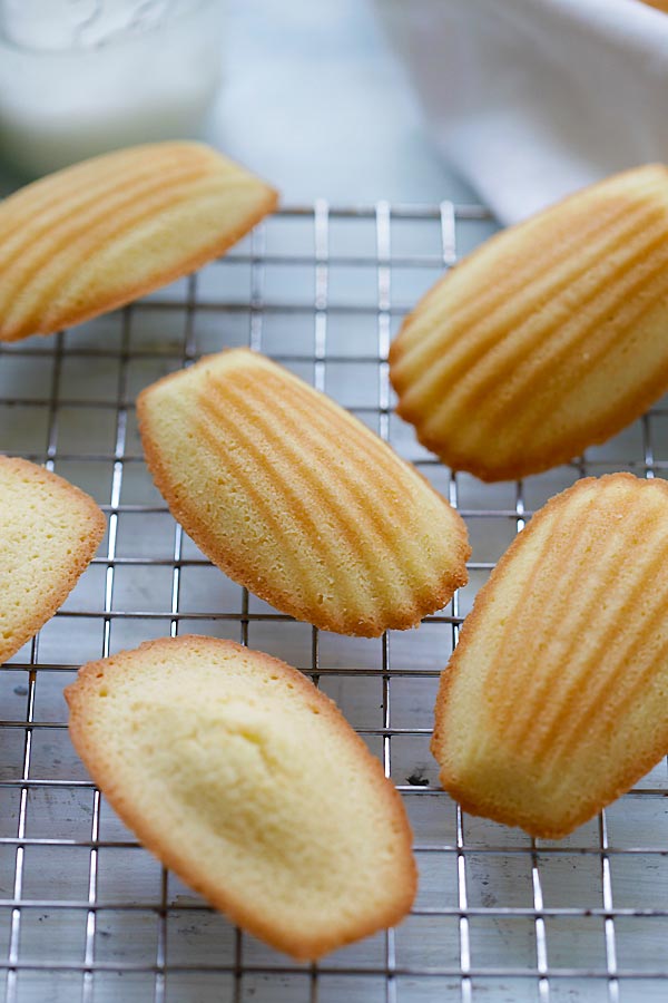 Best and easy traditional Madeleine Cookie Recipe.