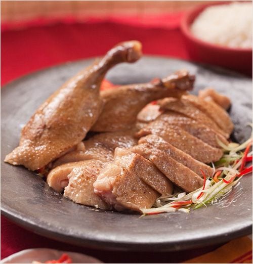 Teochew Braised Duck (Lo Ack/滷鸭): succulent, slick with soy sauce, and very tasty. | rasamalaysia.com