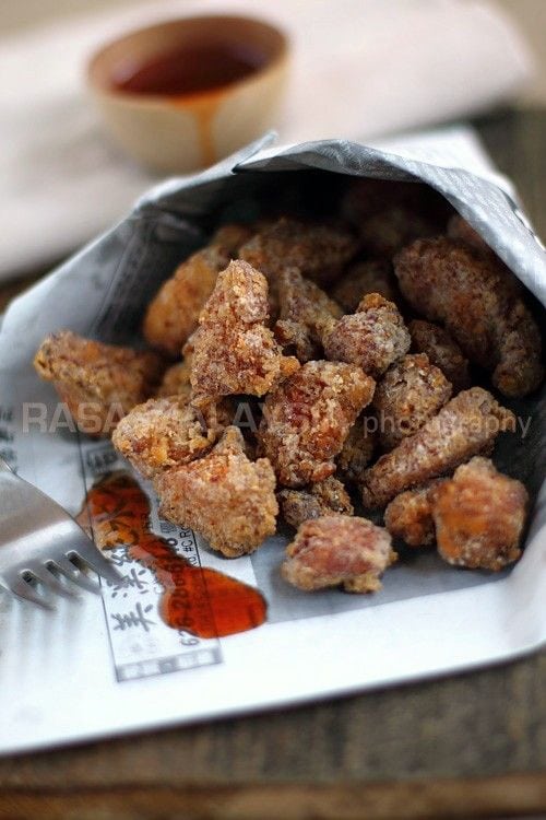 Crispy Fried Chicken by Martin Yan. Try this amazing, crispy, and delicious recipe. | rasamalaysia.com