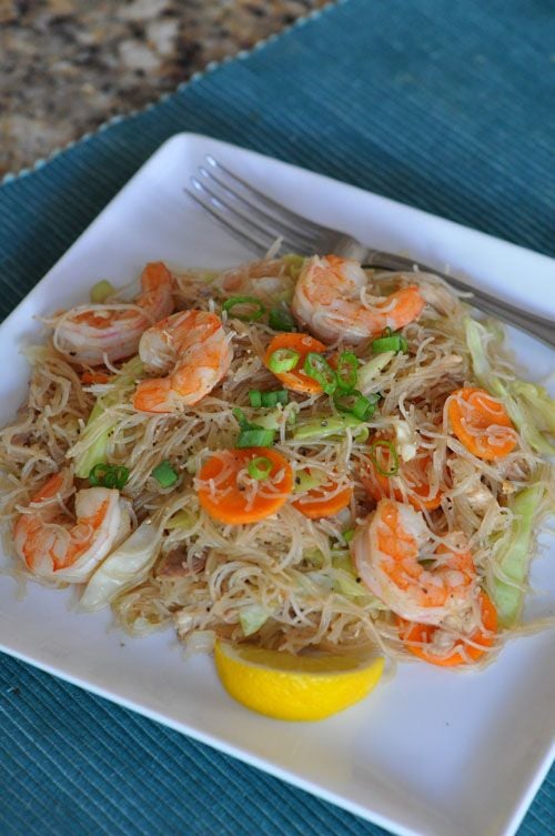 Filipino Fried Rice Noodles (Pancit Bihon) Easy Delicious Recipes