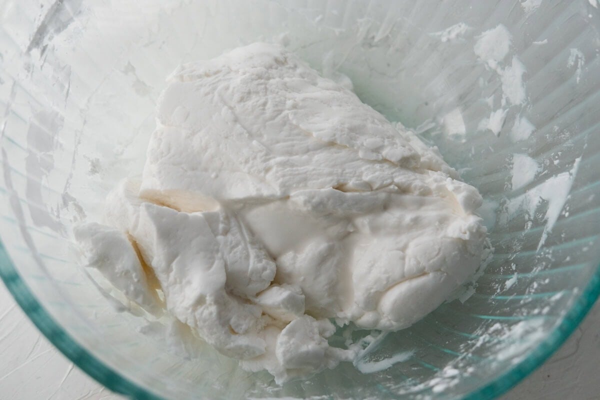 Dumpling wrapper in a bowl ready for wrapping chai kueh. 