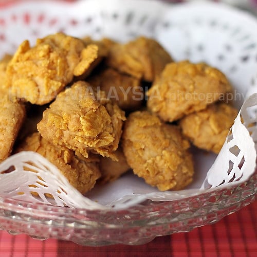 Cornflake Cookies - Rasa Malaysia Cornflake Cookies - Rasa Malaysia