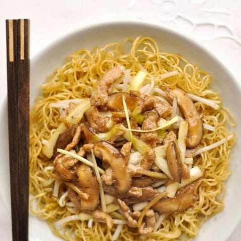 roast pork lo mein