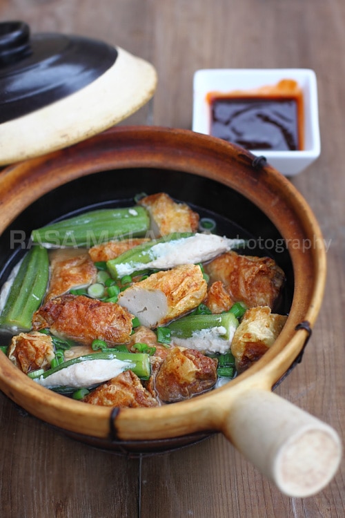 Clay Pot Yong Tow Foo (Yong Tau Foo) | rasamalaysia.com