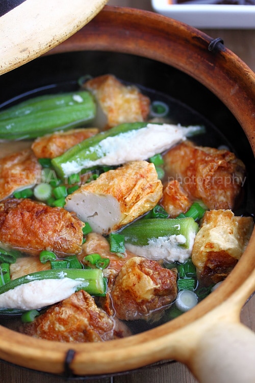 Clay Pot Yong Tow Foo (Yong Tau Foo) | rasamalaysia.com