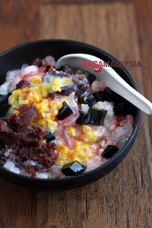 Malaysian Shaved Ice Ice Kacang Abc Rasa Malaysia