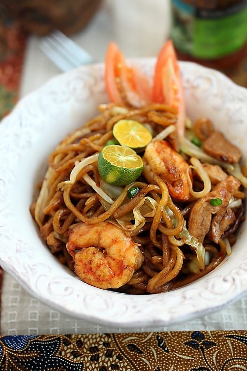 Indonesian Fried Noodles (Mie Goreng) Rasa Malaysia