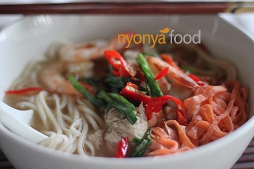 Nyonya Lam Mee Recipe | Easy Asian Recipes | rasamalaysia.com