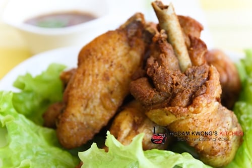 Nyonya Fried Chicken Recipe (Inchi Kabin) Recipe | rasamalaysia.com