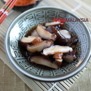Braised Mushroom with Dashi