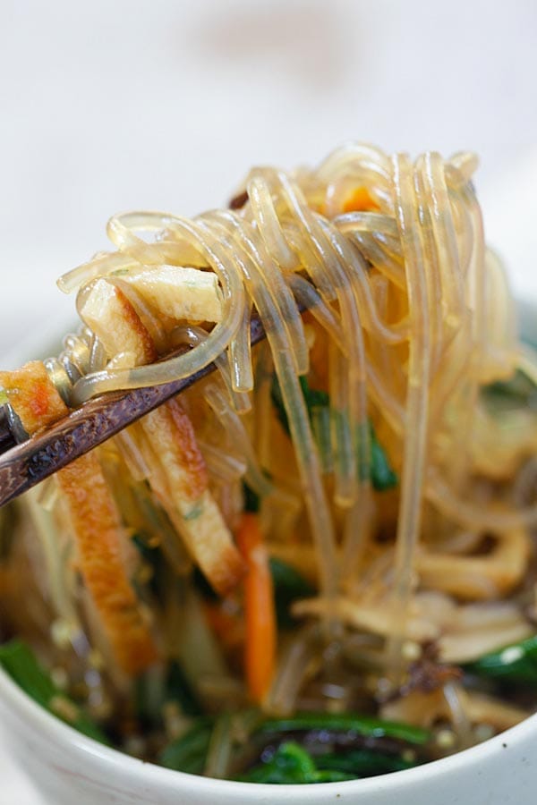 Japchae (Easy and Authentic Recipe) - Rasa Malaysia