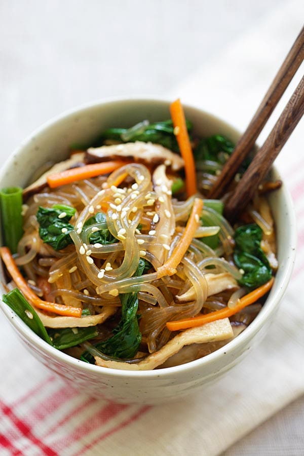 Japchae Sweet Potato Noodles Nutrition Runners High Nutrition