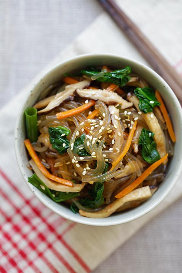 C'est moi qui l'ai fait !: Japchae ( Jab Chae ou Chap Chae