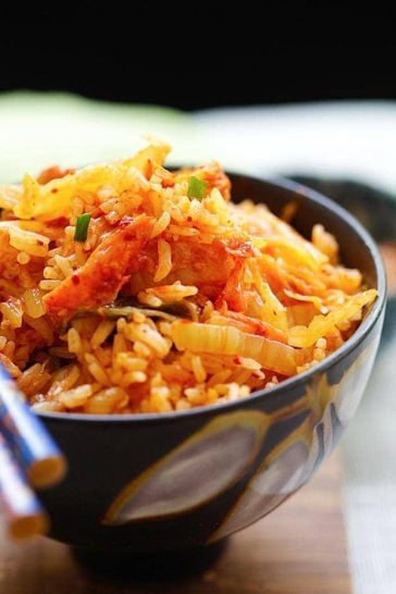 Kimchi Fried Rice (Ready in 15 Mins) - Rasa Malaysia