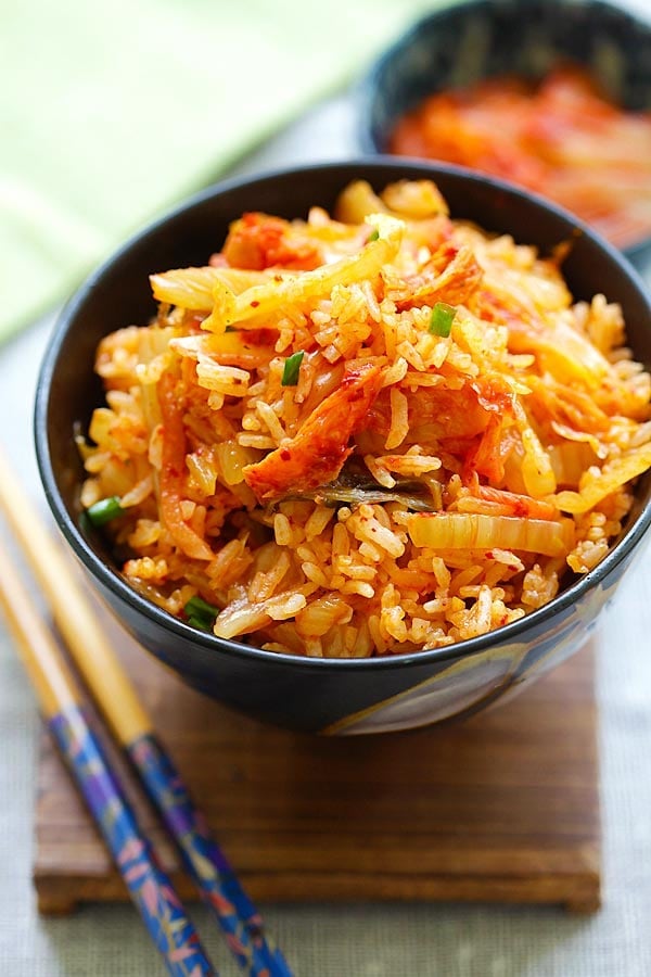 kimchi fried rice recipe