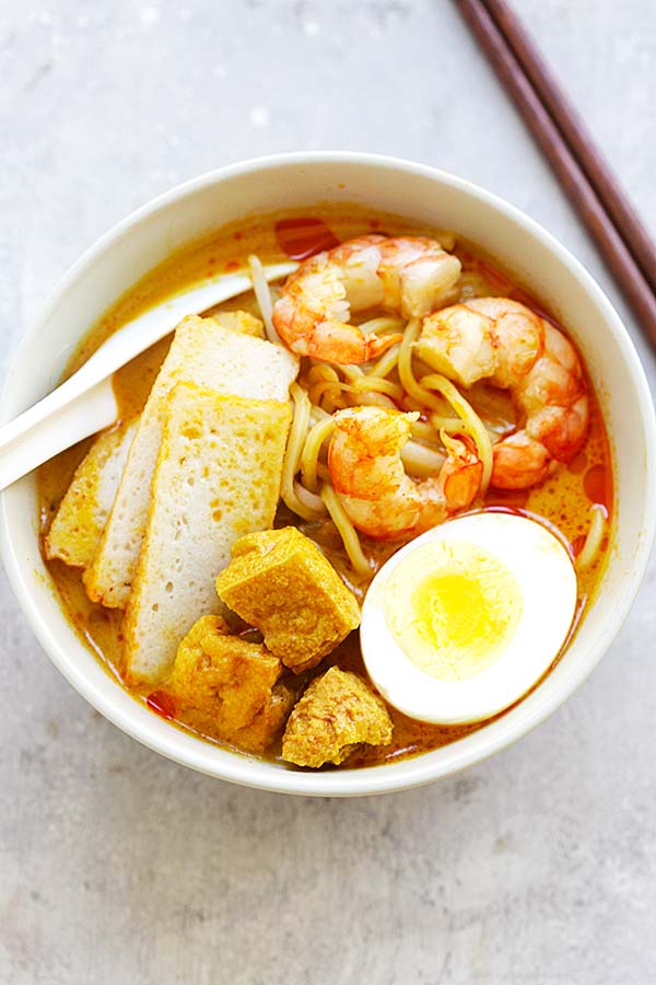 How To Make Curry Laksa Curry Mee (Malaysian Flavor)