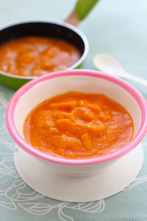 Sweet Potato Puree | Sweet Potato Puree Recipe | Easy Asian Recipes at RasaMalaysia.com | rasamalaysia.com