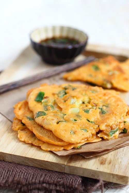 Pa Jun (Korean Pancake With Scallions) Recipe