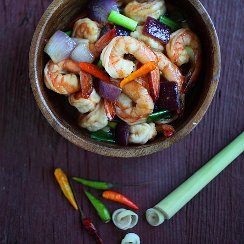 Lemongrass Shrimp