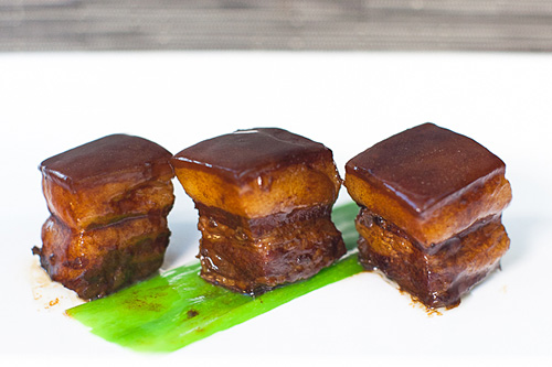 Easy red-cooked braised pork belly.