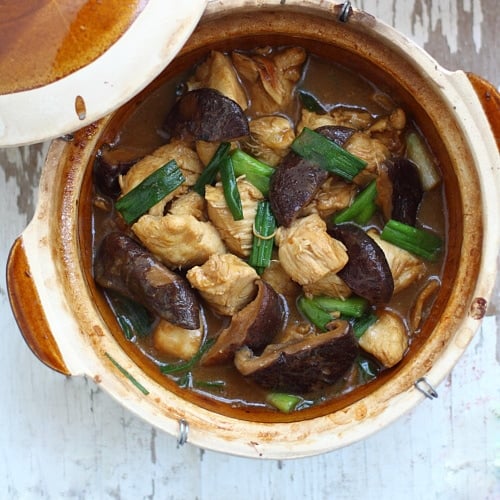 chicken with chinese mushrooms