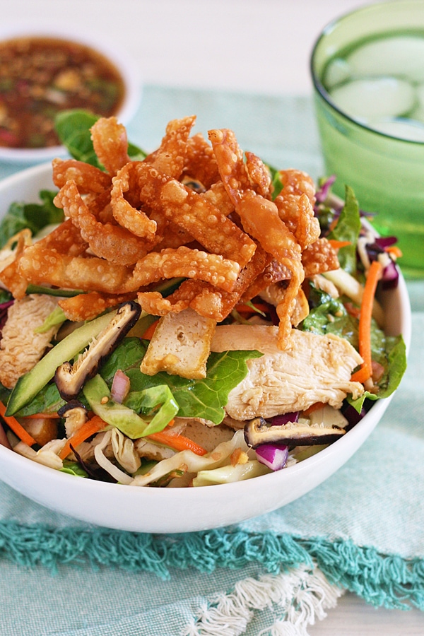 Chinese Chicken Salad | Easy Delicious Recipes