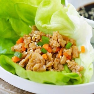 chicken lettuce wraps