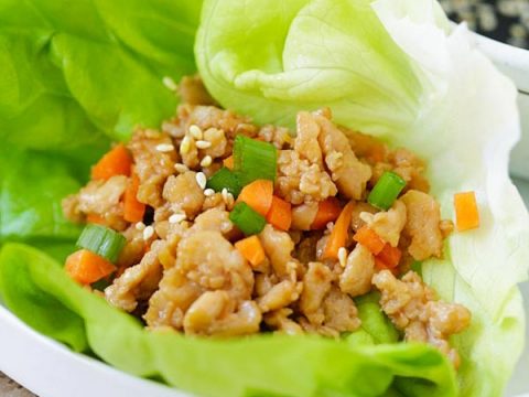 Chicken Lettuce Wraps Best Asian Recipe Rasamalaysia