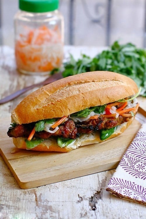 Banh Mi Easy Recipe With Juicy Grilled Pork Rasa Malaysia