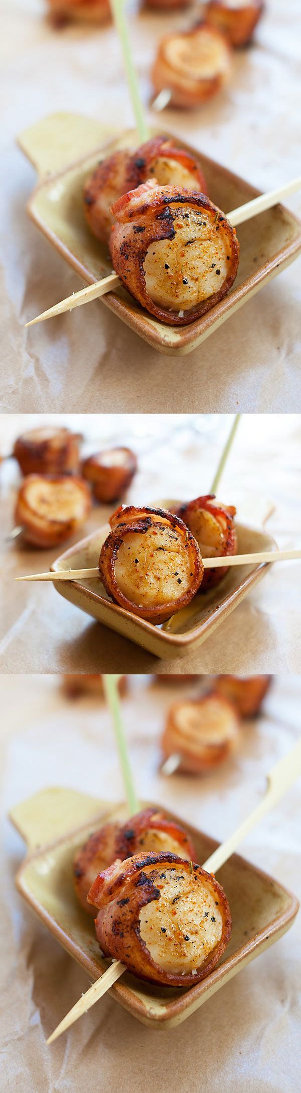 Grilled BaconWrapped Scallops Easy Delicious Recipes