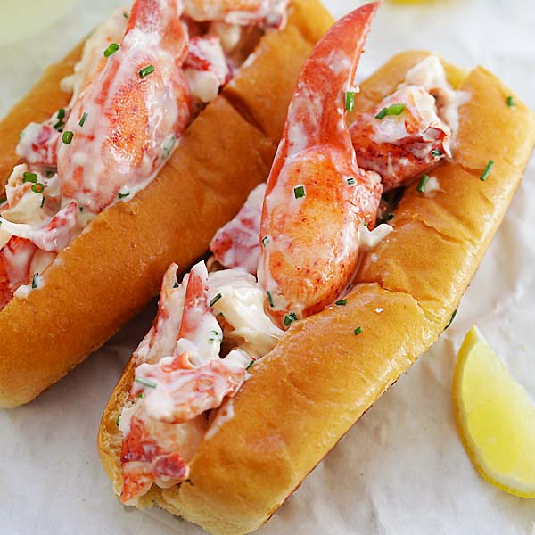 Lobster Roll With Juicy Lobster And Mayo Rasa Malaysia