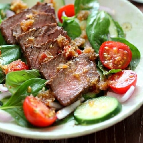 Thai Beef Salad (The Healthiest Recipe!) - Rasa Malaysia