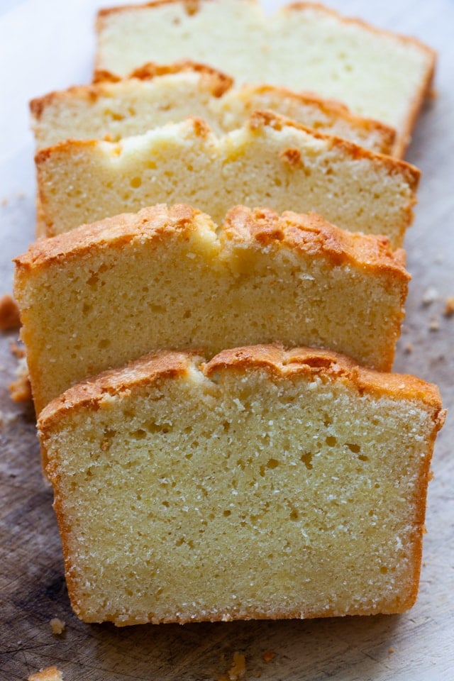 Easy pound cake recipe.