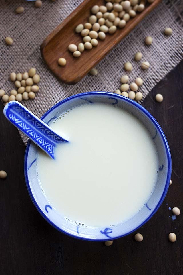 Soy Milk How to Make Chinese Soy Milk Rasa Malaysia