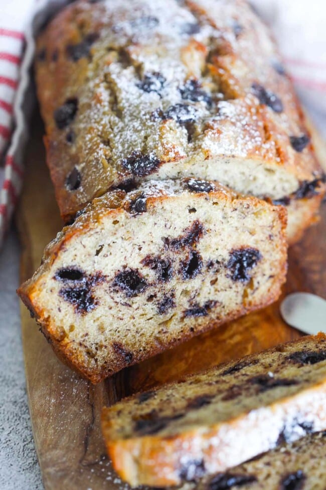 Chocolate Chip Banana Bread - Rasa Malaysia