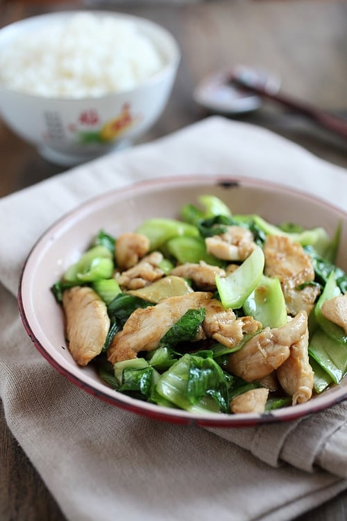 Bok Choy Chicken Recipe