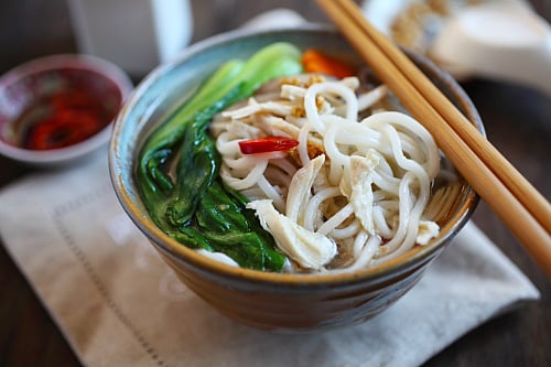 Chinese Chicken Noodle Soup (Quick and Easy Recipe) - Rasa ...