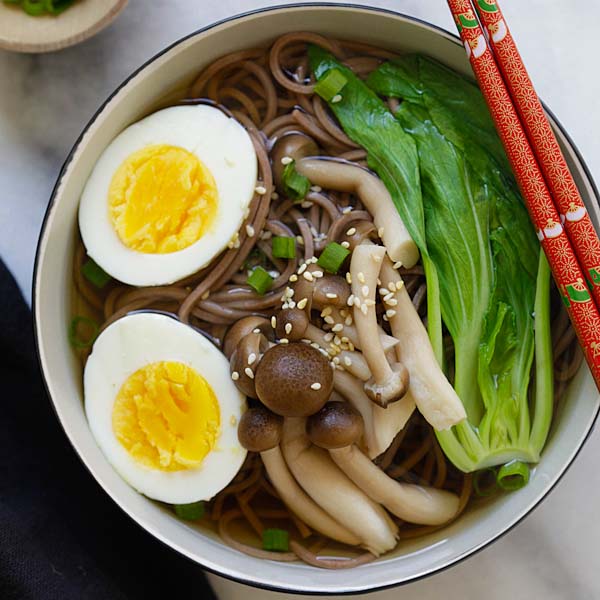 15-Minute Soba Noodle Soup