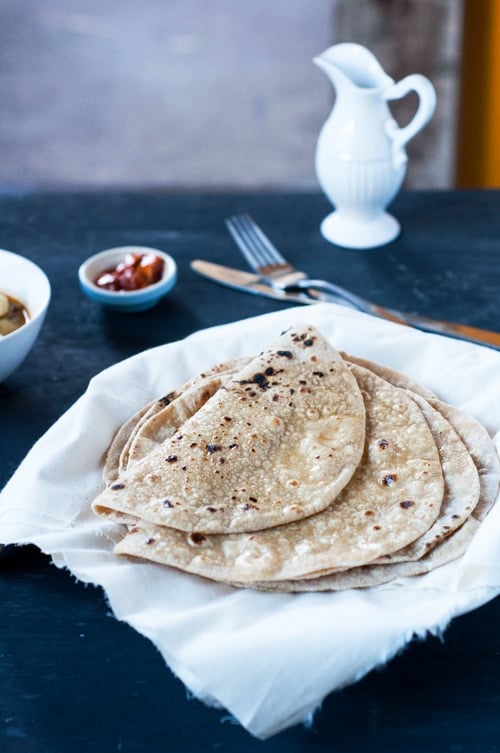 Roti Recipe, How to Make Roti/Chapati + Video (Easy Indian Flatbread)