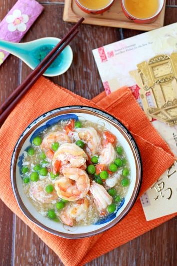 Shrimp With Lobster Sauce (Better than Takeout) - Rasa Malaysia