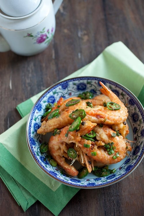 Salt & Pepper Shrimp - CJ Eats Recipes